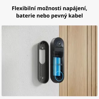 REOLINK varnostni video zvonec D340B, 4MP, 2K, WiFi, črn