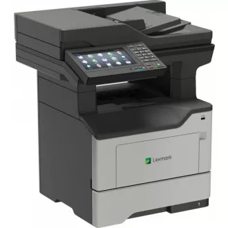 LEXMARK Večnamenski črno-beli tiskalnik MX622adhe, A4, 47 strani na minuto, 2048 MB, barvni zaslon LCD, obojestranski tisk, DADF, USB 2.0, LAN