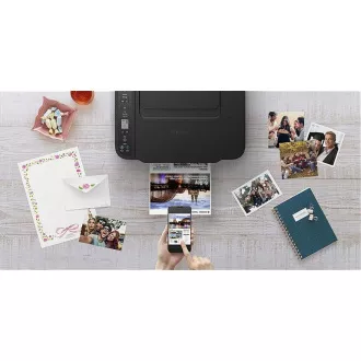 Canon PIXMA Tiskalnik TS3450 črno - barvni, MF (tiskanje, kopiranje, skeniranje, oblak), USB, Wi-Fi