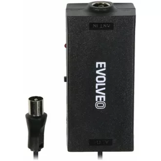 EVOLVEO Amp 1, FM/DAB /DVB-T2 antenski ojačevalnik, LTE, 4G, 5G filter