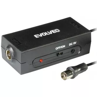 EVOLVEO Amp 1, FM/DAB /DVB-T2 antenski ojačevalnik, LTE, 4G, 5G filter