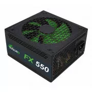 EVOLVEO FX 550, 550W ATX napajalnik, 14cm, tih, 80  White, 3-letna garancija, črn