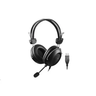 A4tech slušalke HU-35, USB, črne