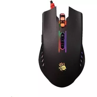 A4tech gaming miška BLOODY Q81, 3200DPI, USB, RGB, črna