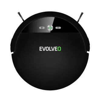 EVOLVEO RoboTrex H6, robotski sesalnik, brisanje vode, polnilna postaja, črn