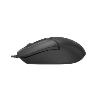A4tech FSTYLER optična pisarniška miška, USB-C USB-A, črna