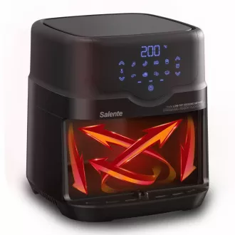 Salente HotAir, 2v1 vročezračni cvrtnik, 4, 3 l, črna