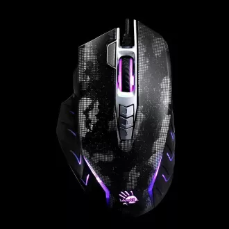 A4tech Bloody Mouse J95S Aktivirana igralna miška z osvetlitvijo, 8000 DPI, USB, črna