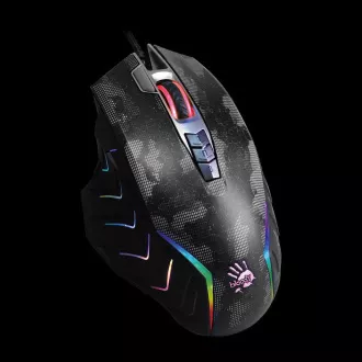 A4tech Bloody Mouse J95S Aktivirana igralna miška z osvetlitvijo, 8000 DPI, USB, črna