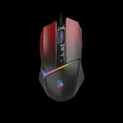 A4tech Bloody Mouse W60 Max Activated, igralna miška z osvetlitvijo, 12000 DPI, USB, črna/rdeča