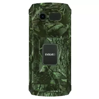 EVOLVEO StrongPhone Z6, vodoodporen trpežen telefon z dvema karticama SIM, lovska kamuflaža