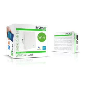 EVOLVEO WiFi Dual Switch, pametno stikalo