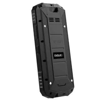 EVOLVEO StrongPhone X5, vodoodporen vzdržljiv telefon z dvema karticama SIM, črno-siv