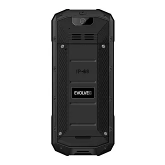 EVOLVEO StrongPhone X5, vodoodporen vzdržljiv telefon z dvema karticama SIM, črno-siv