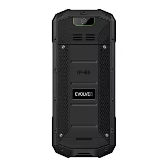 EVOLVEO StrongPhone X5, vodoodporen vzdržljiv telefon z dvema karticama SIM, črno-zelen
