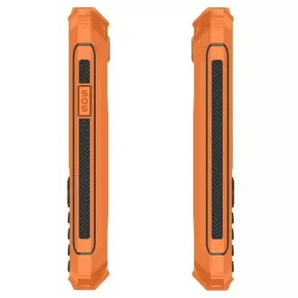 EVOLVEO StrongPhone Z6, vodoodporen trpežen telefon z dvema karticama SIM, oranžen