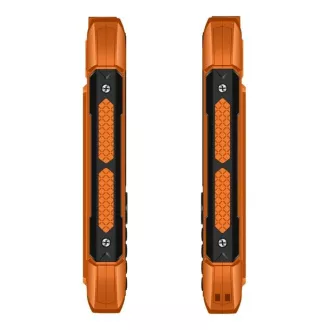 EVOLVEO StrongPhone H1, vodoodporen trpežen telefon z dvema karticama SIM, oranžen