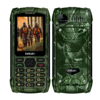 EVOLVEO StrongPhone H1, vodoodporen trpežen telefon z dvema karticama SIM, kamuflaža EVOLVEO StrongPhone H1, vodoodporen trpežen telefon z dvema karticama SIM, kamuflaža