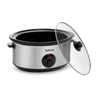 Salente HotPot, lonec za počasno kuhanje, 6,5 l, iz nerjavečega jekla