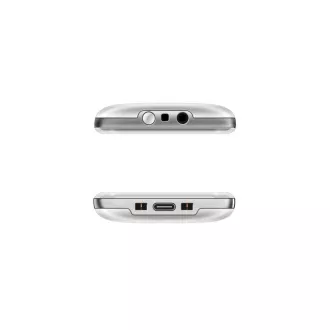 EVOLVEO EasyPhone XR, mobilni telefon za starejše s stojalom za polnjenje, bel