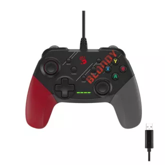 A4tech Bloody GP30, igralna ploščica, USB, črna in rdeča A4tech Bloody GP30, igralna ploščica, USB, črna in rdeča