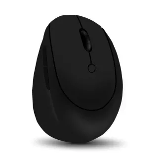 EVOLVEO LadyErgo, tiha vertikalna ergonomska miška, 2,4 GHz, črna EVOLVEO LadyErgo, tiha vertikalna ergonomska miška, 2,4 GHz, črna