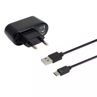 EVOLVEO polnilec USB-C za mobilne telefone, črn