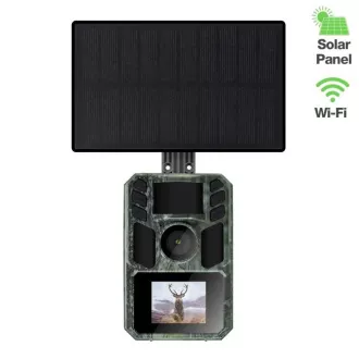 EVOLVEO StrongVision Solar WiFi, foto past z aplikacijo WiFi in solarno ploščo