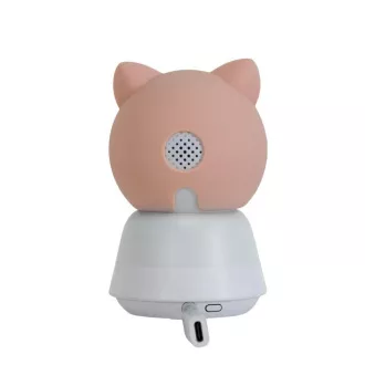 EVOLVEO Baby Monitor N5, komplet za video nadzor otroka s 360° spremljanjem, dvosmerno komunikacijo in uspavankami, roza EVOLVEO Baby Monitor N5, komplet za video nadzor otroka s 360° spremljanjem, dvosmerno komunikacijo in uspavankami, roza
