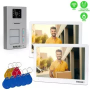 EVOLVEO DoorPhone 20-2W - dvožični videotelefon z aplikacijo za dve gospodinjstvi in 32 GB pomnilnika