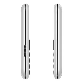 EVOLVEO EasyPhone XS, mobilni telefon za starejše, bel