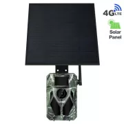 EVOLVEO StrongVision Solar 4G, foto past s 4G, aplikacijo in solarno ploščo