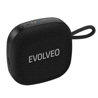 EVOLVEO TopSound, brezžični vodoodporni zvočnik bluetooth z radiem, črn