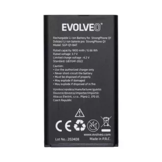 Originalna baterija EVOLVEO 1800 mAh za StrongPhone Q1