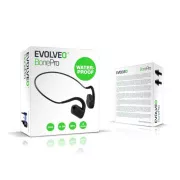EVOLVEO BonePro MP3 32GB brezžične slušalke, ličnica, črne
