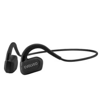EVOLVEO BonePro MP3 32GB brezžične slušalke, ličnica, črne