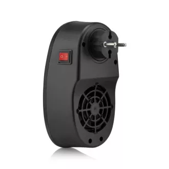 Salente HotHeat, mini ventilator za vroč zrak, 500 W, črn