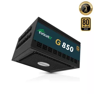 EVOLVEO G850 napajalnik 850W, 80  GOLD, ATX 3.1, aPFC, 140 mm ventilator