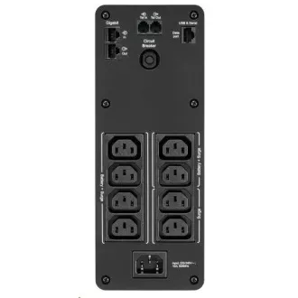 APC Back-UPS Pro BR 1600VA, sinusni val, 8 vtičnic, AVR, LCD vmesnik (960W)