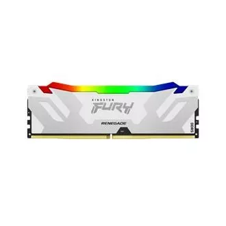 KINGSTON DDR5 DIMM 16GB 6400MT/s CL32 FURY Renegade White RGB XMP