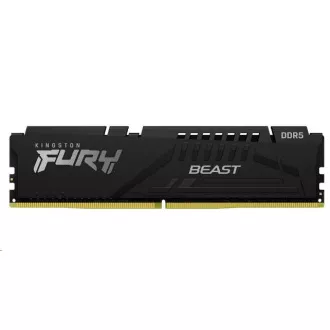 KINGSTON DDR5 128 GB DIMM (komplet 4) 5600MT/s CL40 FURY Beast Black XMP