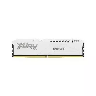 KINGSTON DDR5 DIMM 16GB 6000MT/s CL36 FURY Beast White EXPO