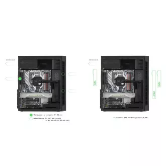 SilentiumPC MidT Armis AR1 Pure Black / čitalnik SD / 2x USB 3.0 / 1x 80mm ventilator / črna SilentiumPC MidT Armis AR1 Pure Black / čitalnik SD / 2x USB 3.0 / 1x 80mm ventilator / črna
