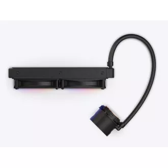 NZXT vodni hladilnik Kraken 240 RGB / 2x120mm ventilator / LCD zaslon / 6 let / LGA1851 / AM5