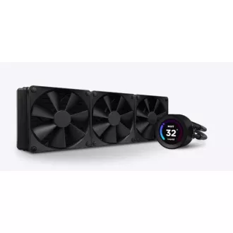 Vodni hladilnik NZXT Kraken 360 ELITE / 3x120mm ventilator / LCD zaslon / 6 let / LGA1851 / AM5