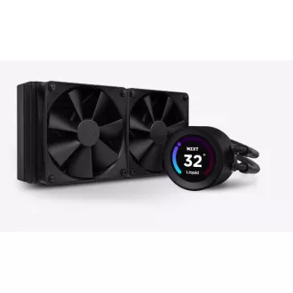 NZXT vodni hladilnik Kraken 280 ELITE / 2x140mm ventilator / LCD zaslon / 6 let / LGA1851 / AM5