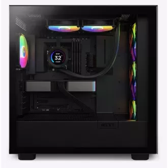 NZXT vodni hladilnik Kraken 280 ELITE RGB / 2x140mm RGB ventilator / LCD zaslon / 6 let / LGA1851 / AM5