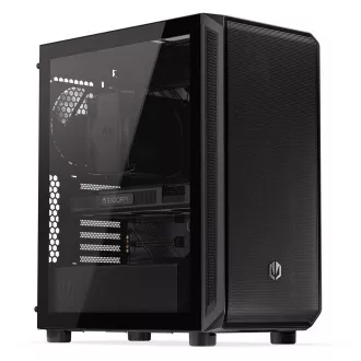 ENDORFY Ohišje Arx 500 Air, Prozorna stranica, ATX, 5x140mm, črno