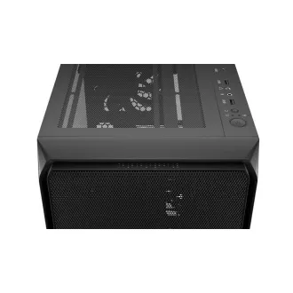 ENDORFY Ohišje Arx 500 Air, Prozorna stranica, ATX, 5x140mm, črno