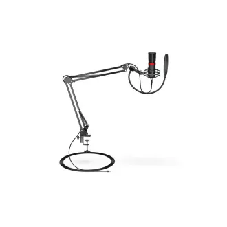 Endorfy Mikrofon Solum Streaming (SM950)/ pretakanje / nastavljiva roka / pop-up filter / USB